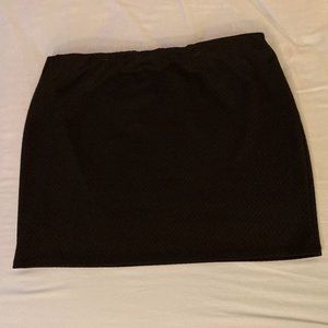 ‼️$5 add-on‼️ Xhilaration XXL Black Mini Skirt